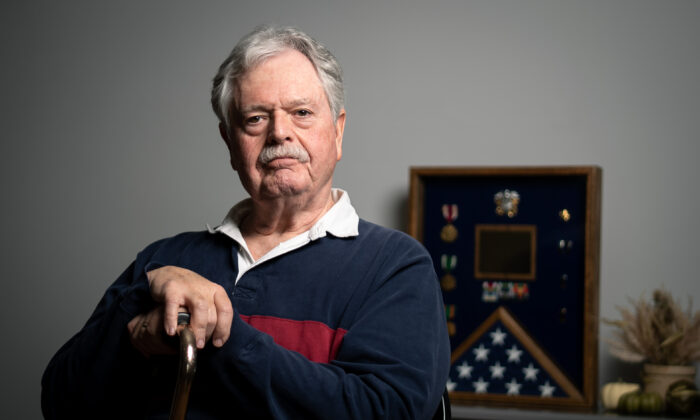 Thomas Caldwell at his home in Berryville, Va., on March 19, 2022. (Samira Bouaou/The Epoch Times)