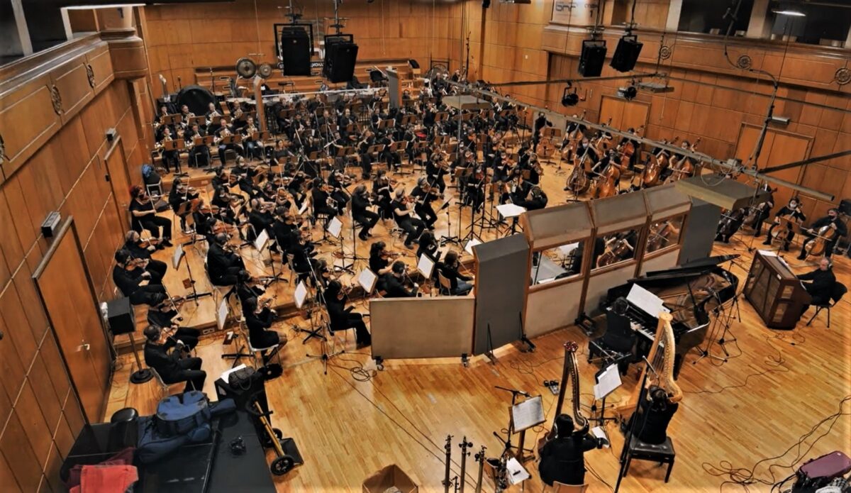 Bulgarian National Radio Studio 1, where the author’s “Symphony No. 2: Tales From the Realm of Faerie” will be recorded May 14, 2022 for forthcoming release by Parma Recordings. (European Recording Orchestra)
