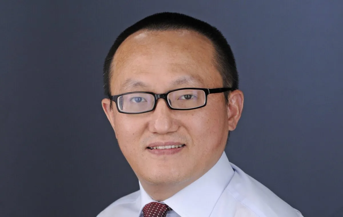 This undated file photo provided by the University of Kansas shows researcher Franklin Feng Tao. Opening statements begin Tuesday, March 22, 2022, in the trial of Tao, a researcher accused of concealing work he was doing for China while employed at the University of Kansas. (Kelsey Kimberlin/University of Kansas via AP, File)