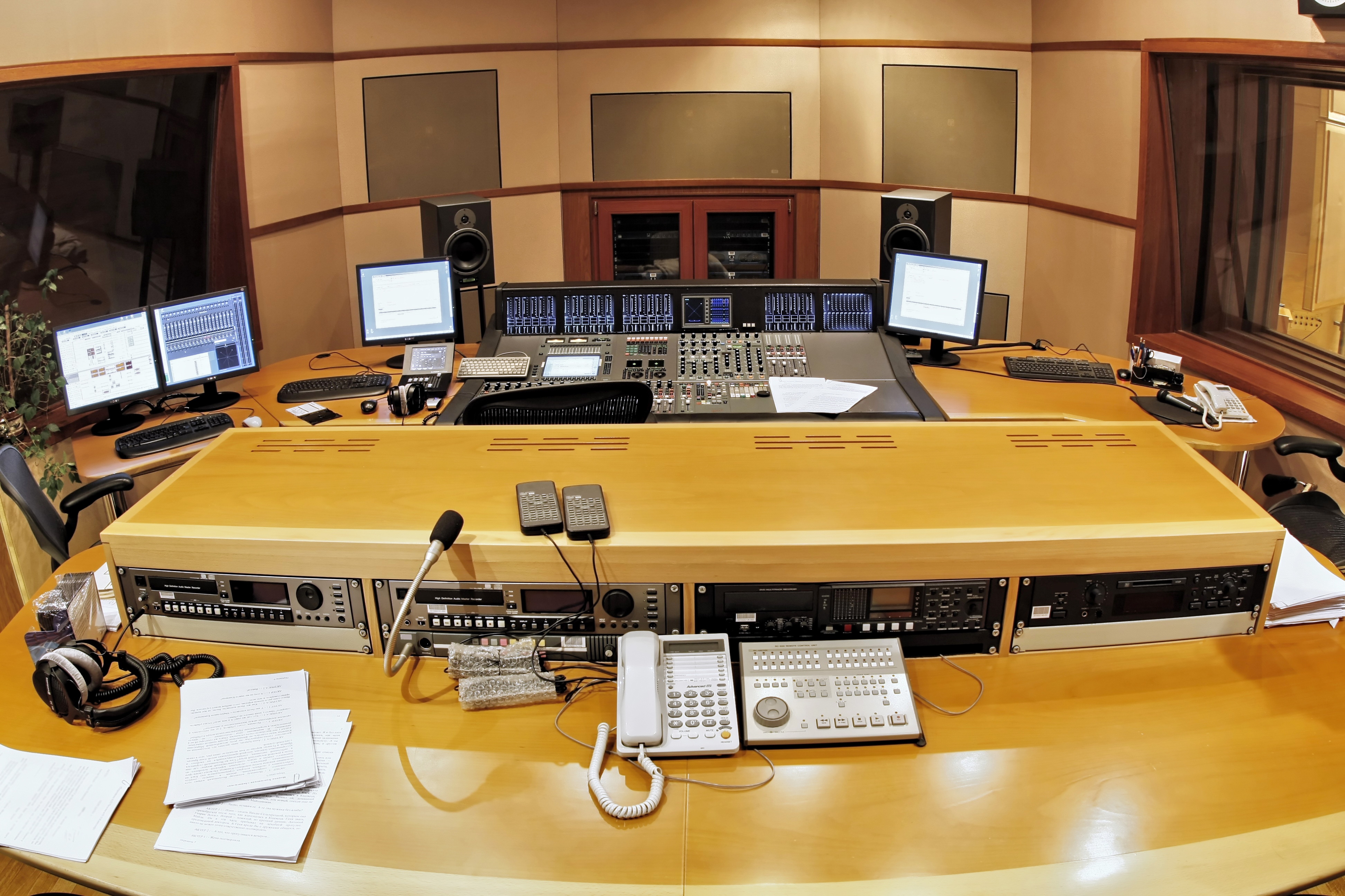 professional recording studio
