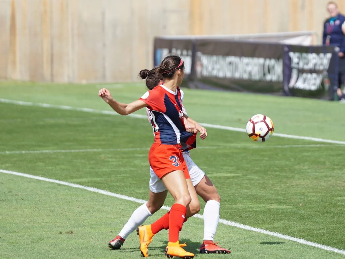 Stock photo of girls playing soccer. (Jeffrey F Lin/Unsplash)