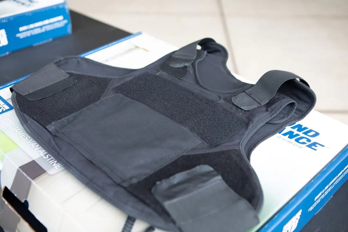 Pennsylvania State Police and the Pennsylvania Capitol Police have donated used body armor to Ukraine. (Commonwealth Media Service)