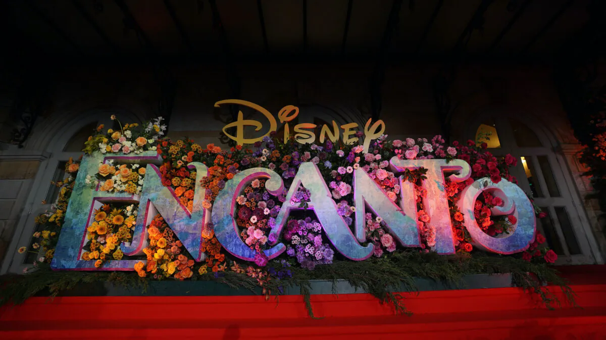 Atmosphere at the Colombia premiere of Walt Disney Animation Studios’ Encanto at the Teatro Colón in Bogotá in Bogota, Colombia, on Nov. 22, 2021. (Diego Cuevas/Getty Images for Disney)