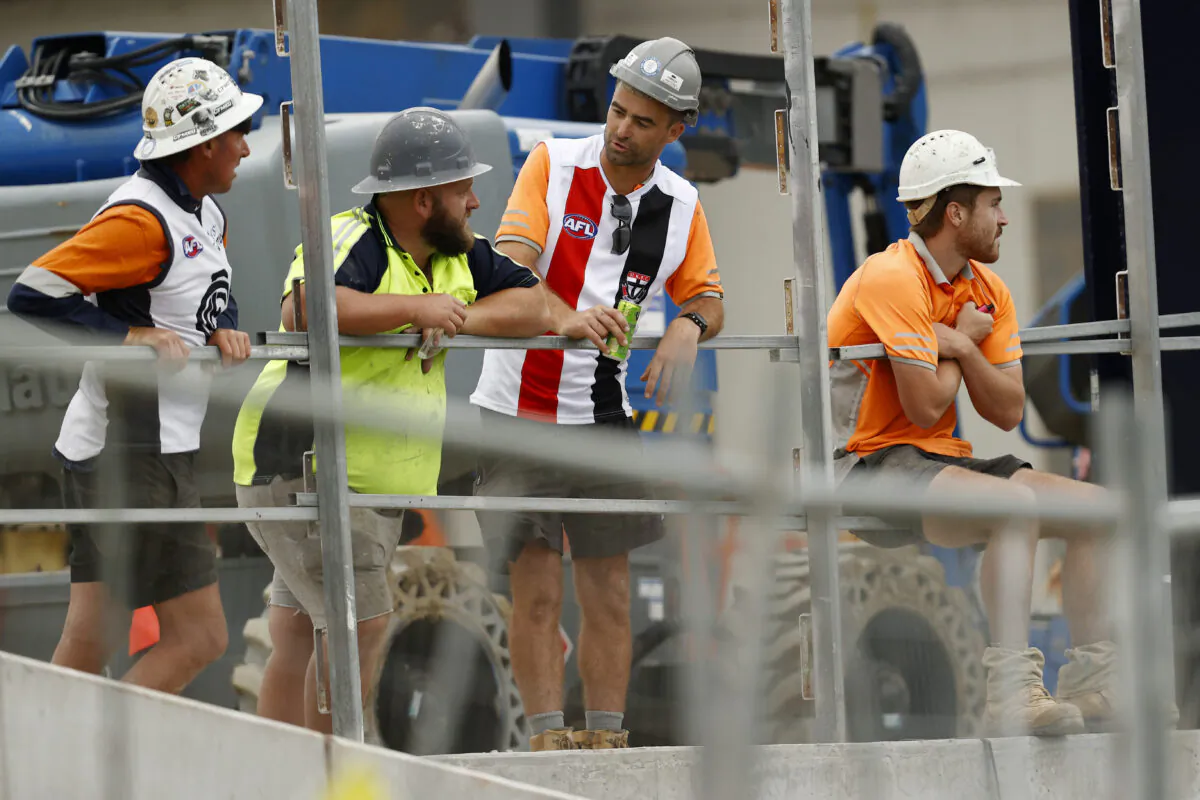 Victorian premier Dan Andrews has mandated a minimum quota for women in the construction industry. (Photo by Darrian Traynor/Getty Images)