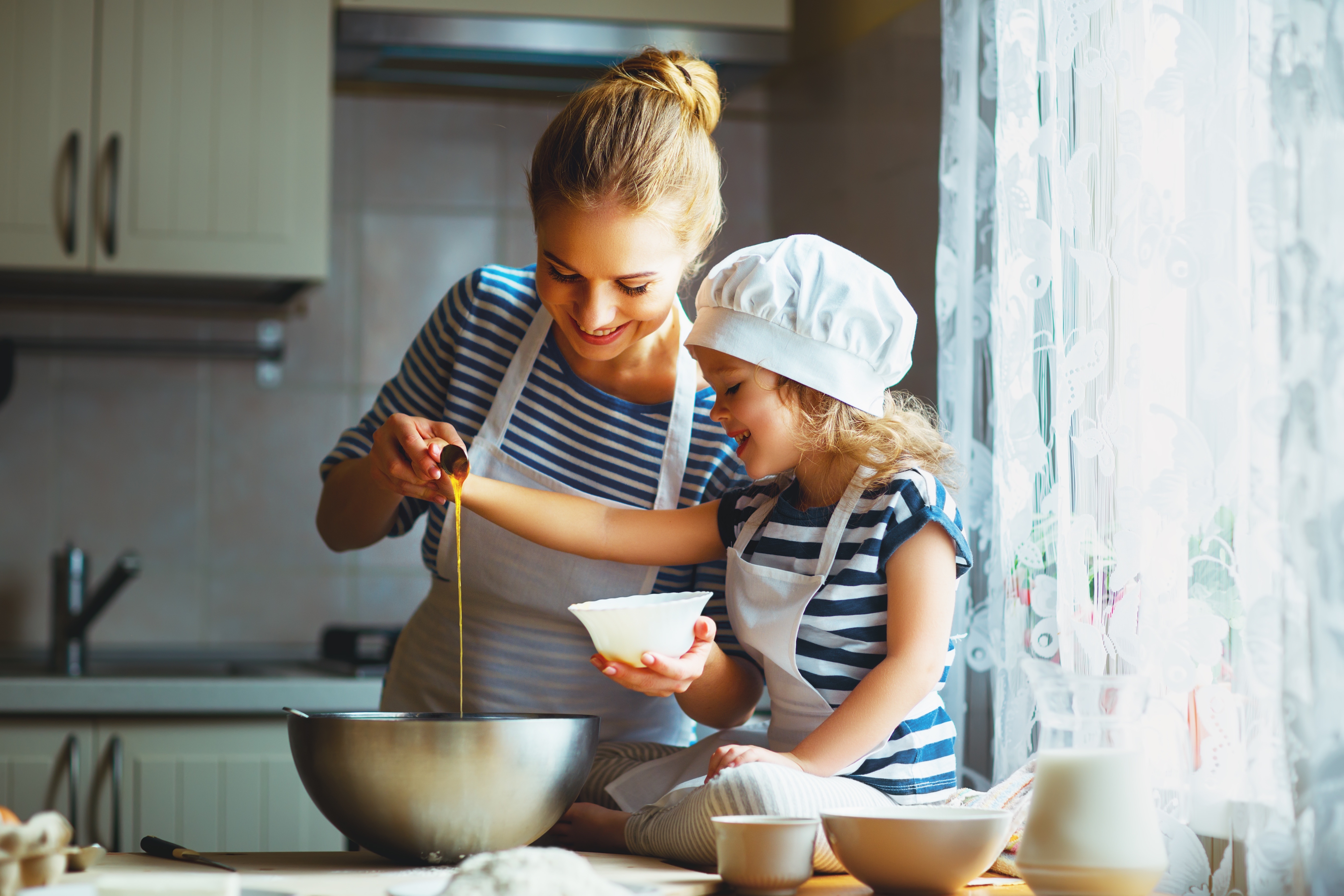 Morning with stepsister kitchen image