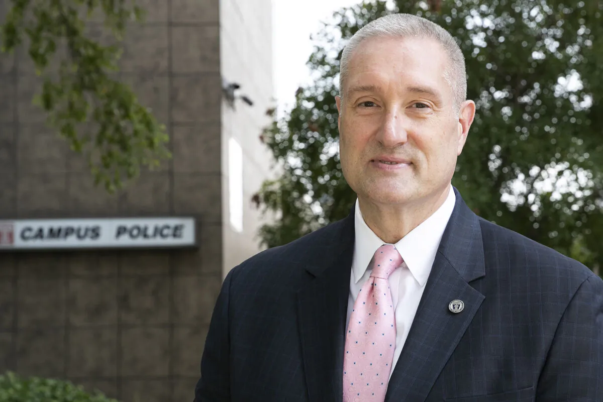 Charles Leone has served as executive director of Temple's public safety for six years and the 115-officer department for 35. (Heather Khalifa/The Philadelphia Inquirer/TNS)
