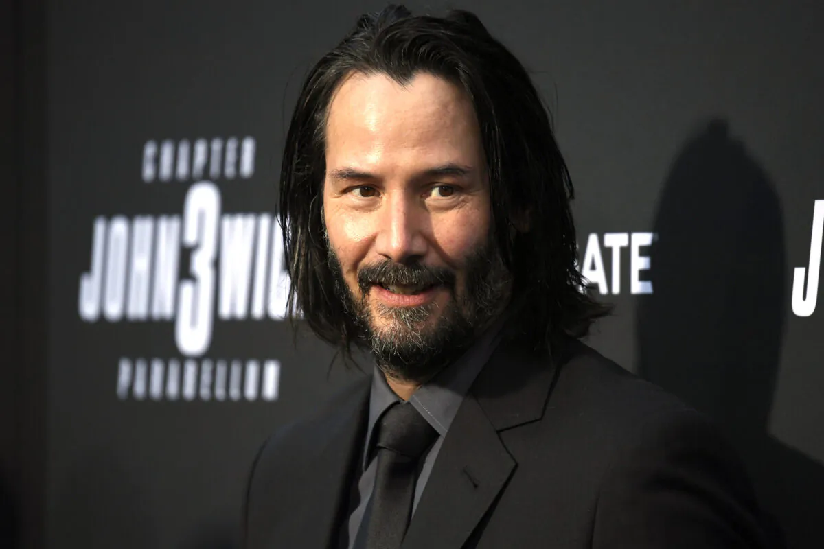 Keanu Reeves attends the special screening of Lionsgate's "John Wick: Chapter 3 - Parabellum" at TCL Chinese Theatre in Hollywood, Calif., on May 15, 2019. (Frazer Harrison/Getty Images)