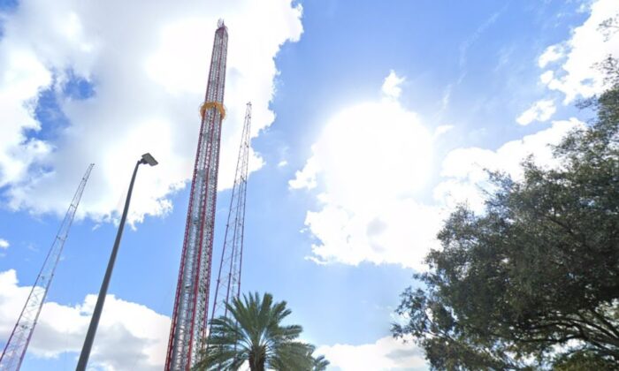 The Orlando Free Fall ride ICON Park in an undated photo (Google Maps)