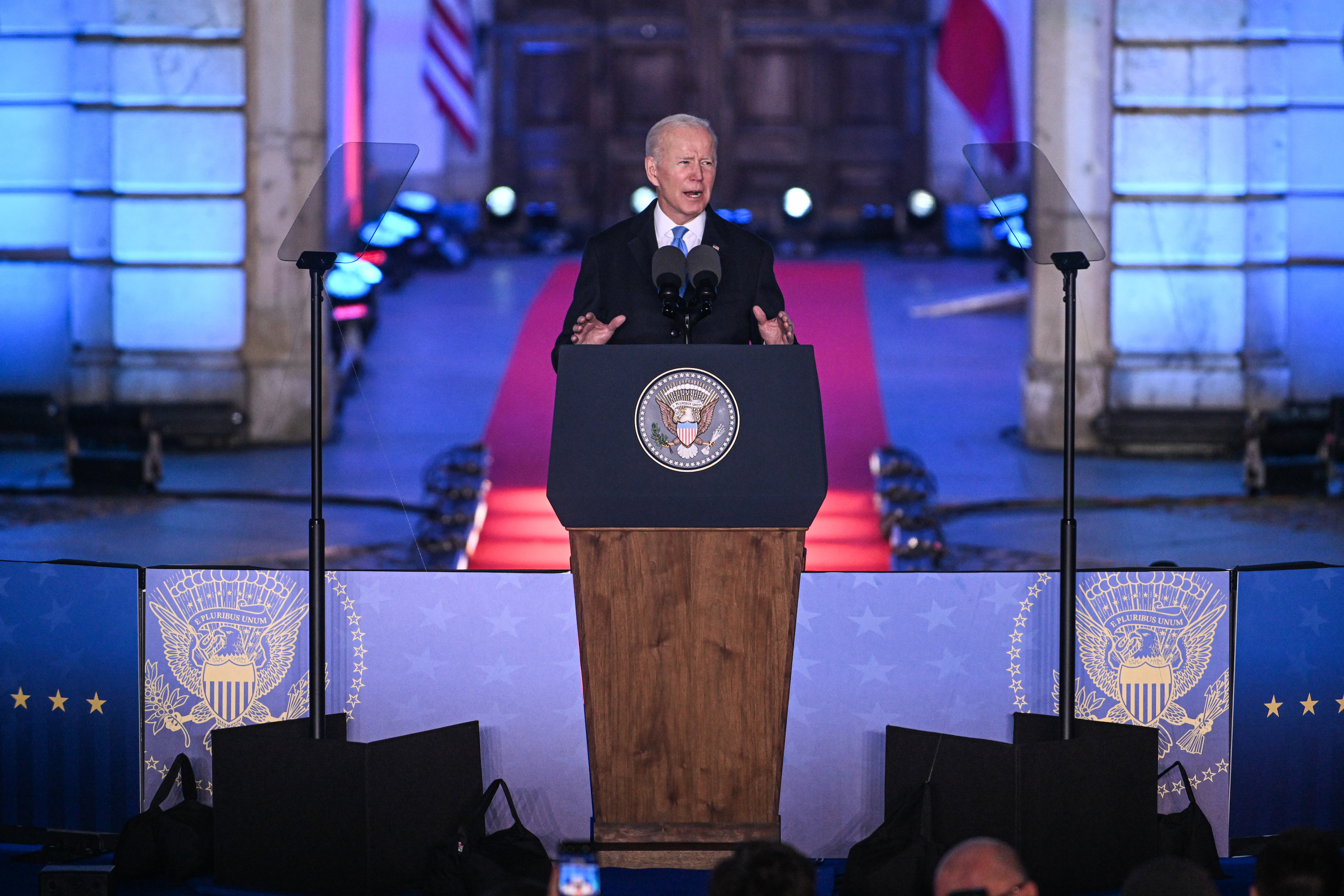 Biden in Warsaw