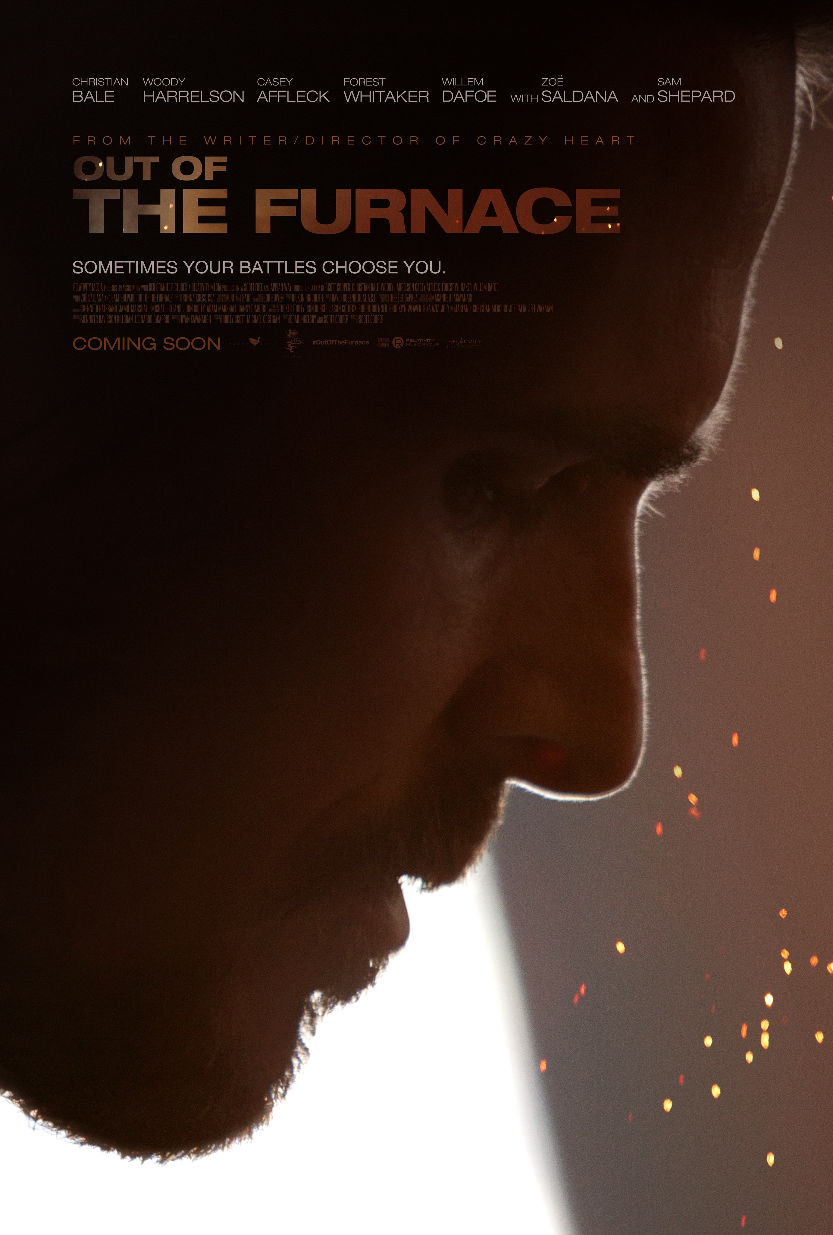 Movie poster for "Out of the Furnace."
