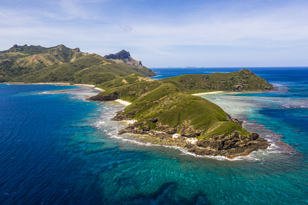 An aerial view of the Yasawa Islands. (AsiaTravel/Shutterstock)