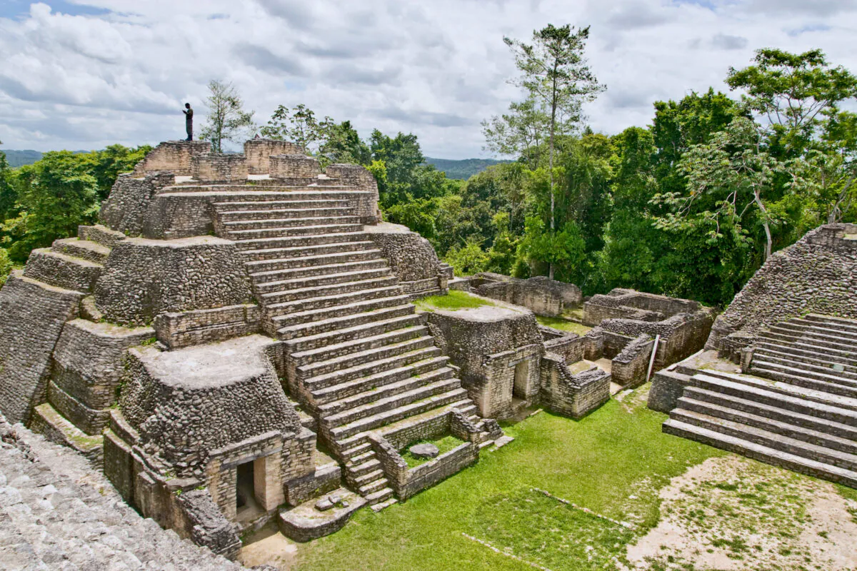 The Caana pyramid at the Caracol archeological site. (velvetweb/Shutterstock)