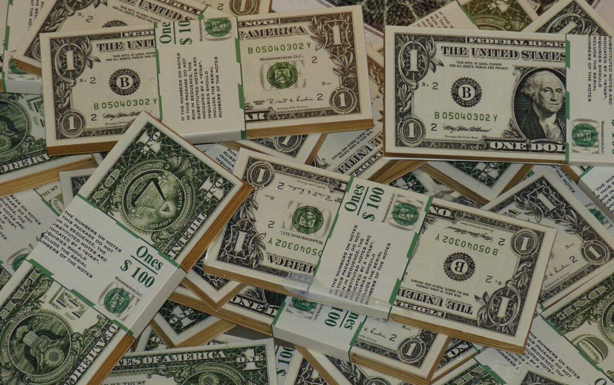 Stock photo of dollar notes. (Pixabay/Pexels)