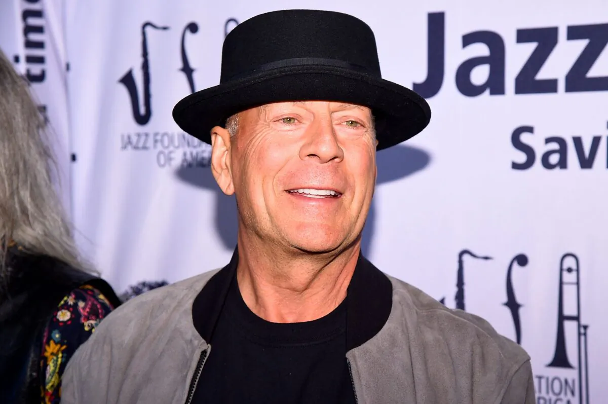 Bruce Willis attends the 17th Annual A Great Night In Harlem at The Apollo Theater in New York on April 4, 2019. (Theo Wargo/Getty Images)