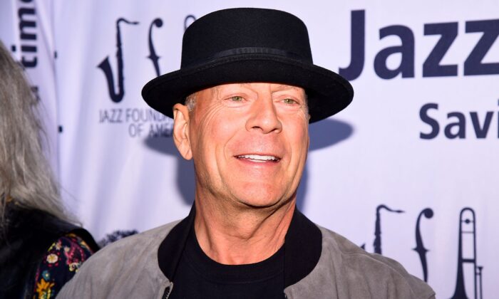 Bruce Willis attends the 17th Annual A Great Night In Harlem at The Apollo Theater in New York on April 4, 2019. (Theo Wargo/Getty Images)