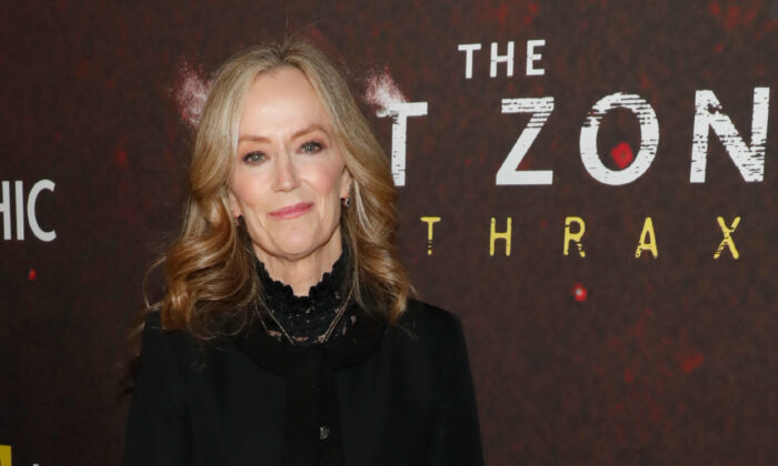 Karey Burke attends an event for National Geographic's "The Hot Zone: Anthrax" in New York City on Nov. 22, 2021. (Astrid Stawiarz/Getty Images for National Geographic)