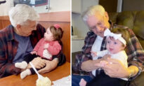 Dad Visits Widower, 86, With Infant Daughter to Brighten His Days, Now They’ve an ‘Unbreakable Bond’