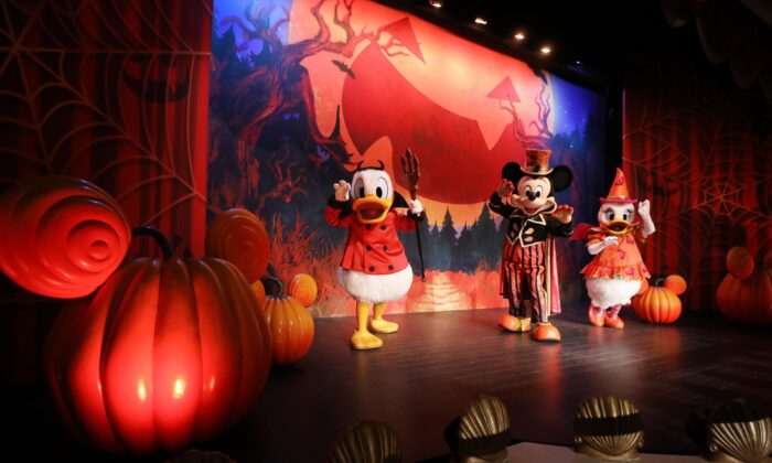 General view of Disneyland park for the Halloween Disney Festival at Disneyland Paris in Paris, France on Sept. 27, 2021.  (Handout/Getty Images)