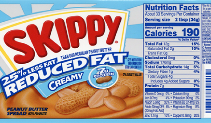 Skippy voluntarily recalled some of its peanut butter products that may contain small amounts of stainless steel on March 30, 2021 (Skippy/FDA)