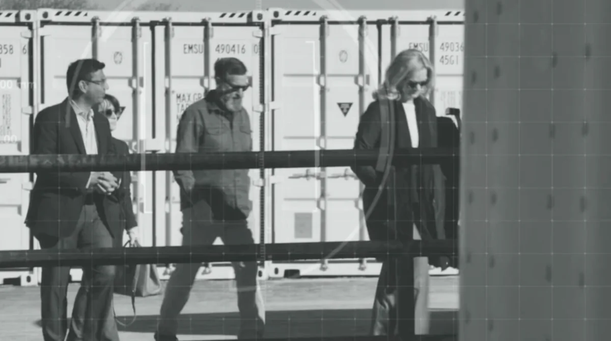 OPSEC Group's Gregg Phillips (C) conducted the geospatial investigation into ballot trafficking featured in Dinesh D’Souza’s “2000 Mules” documentary to be released next week. (Screenshot/2000 Mules)