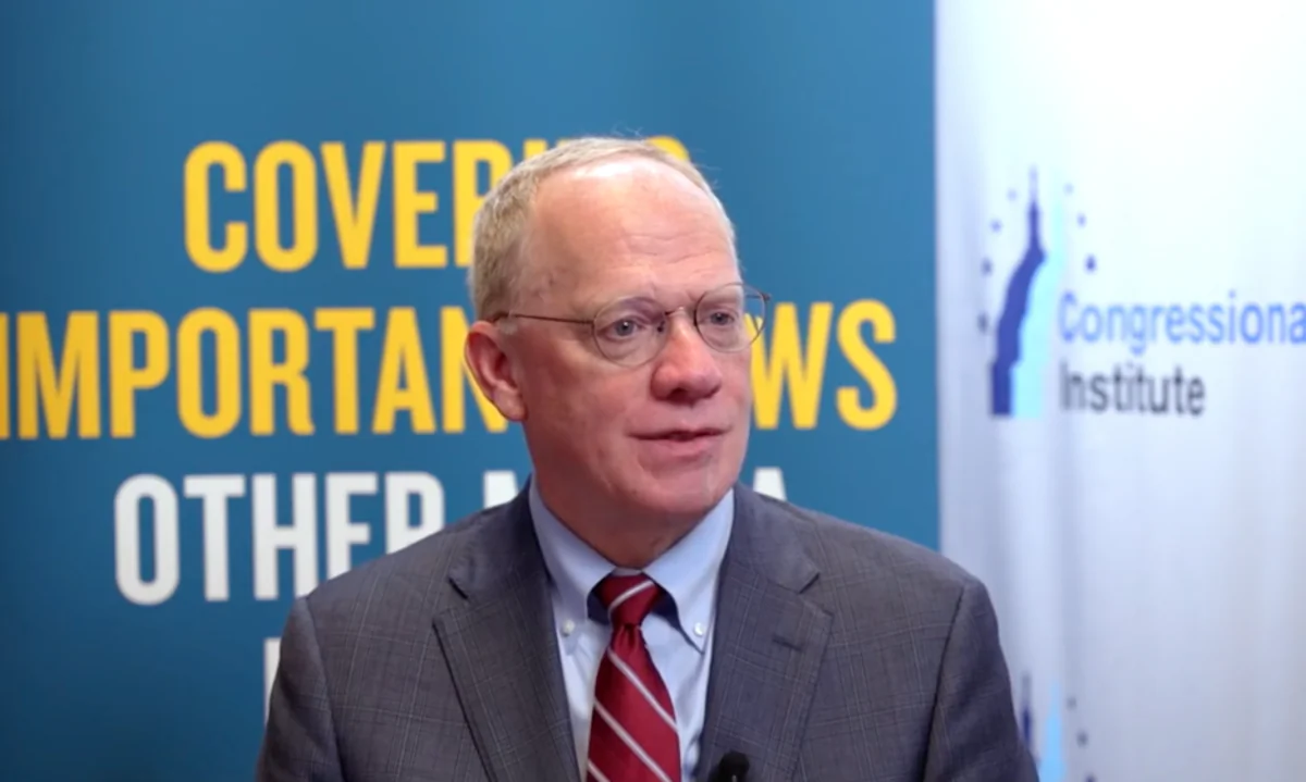 Rep. John Rose (R-Tenn.) on NTD's Capitol Report on March 25, 2022. (NTD)