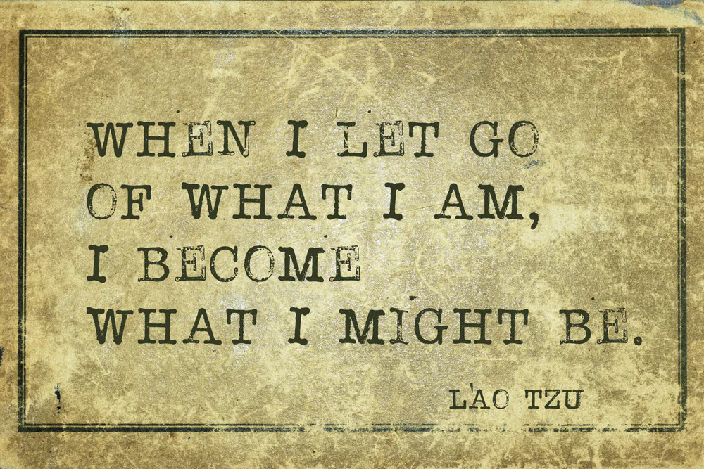 To grow, and develop we have to let go of yeasterday's accolades and failures, to make room for new experiences to learn from. (Shutterstock)