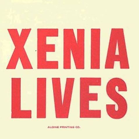 Xenia Lives bumber sticker