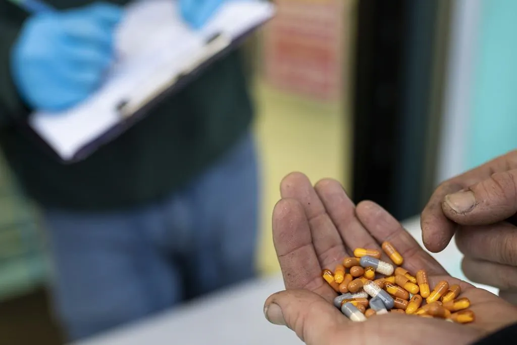 File photo of sample drugs found to contain Xylazine. (The Canadian Press)