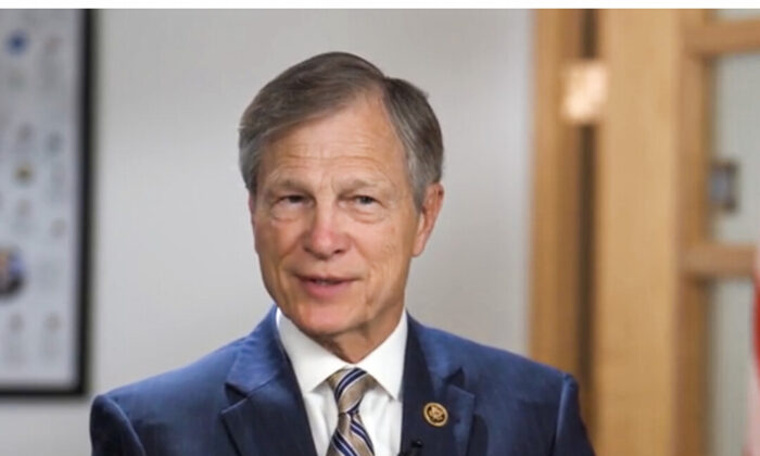Rep. Brian Babin (R-Texas) in an interview with NTD's Capitol Report on March 30, 2022. (NTD/Screenshot via The Epoch Times)