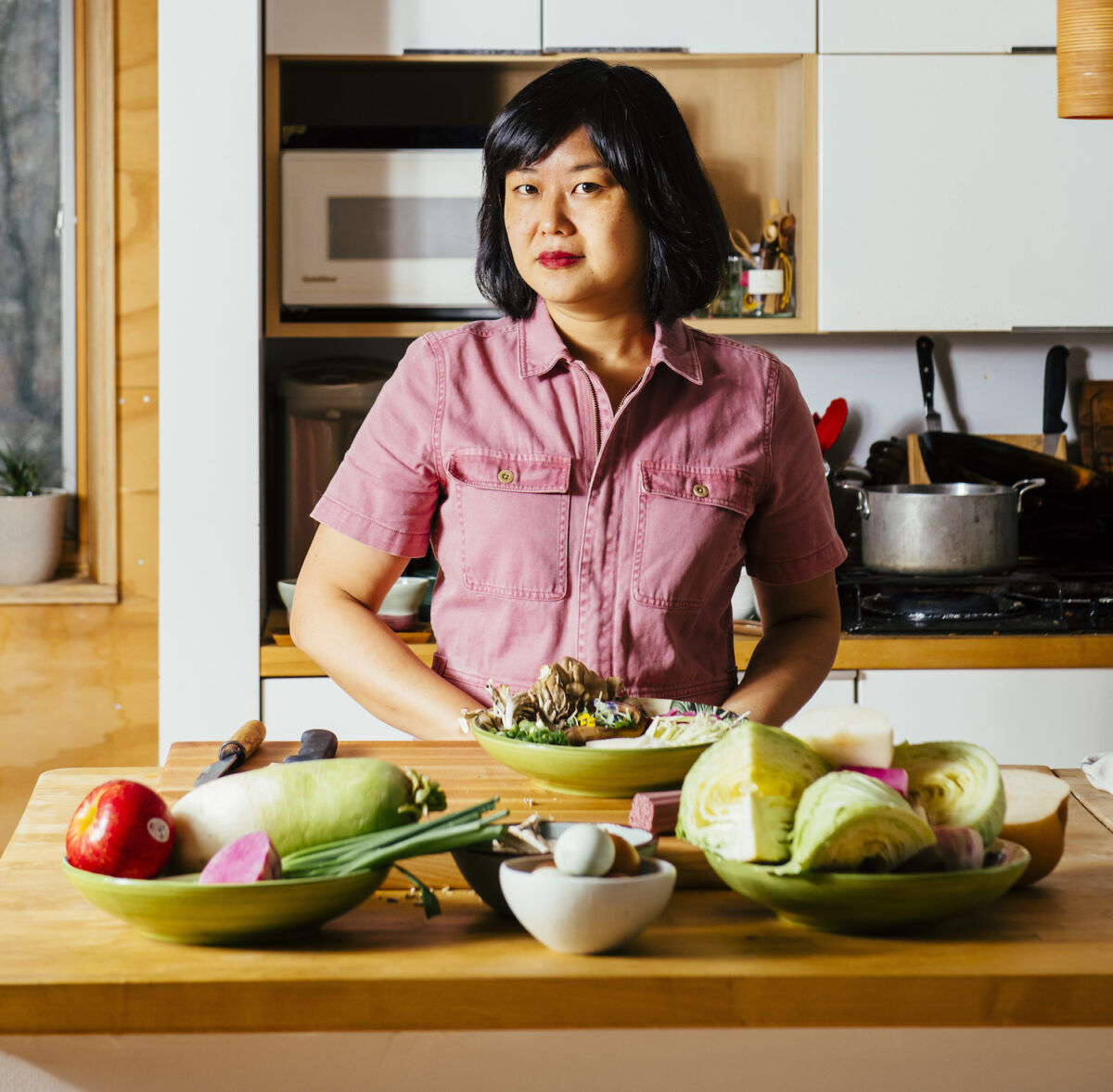 Ji Hye Kim, chef and managing partner of Miss Kim in Ann Arbor, Mich. (EE Berger)