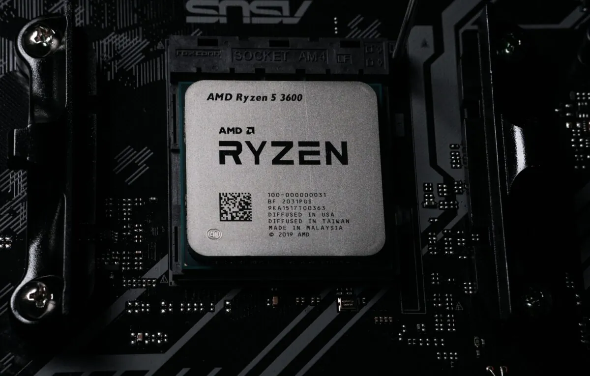 Stock photo of the AMD Ryzen processor. (Luis Gonzalez/Unsplash)