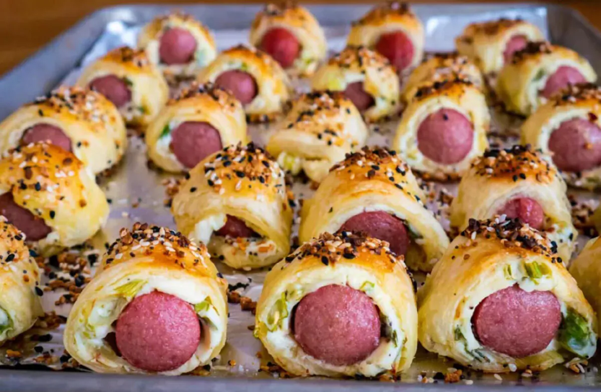 Everything Bagel Pigs in a Blanket (Jacqui Wedewer/The Daily Meal)