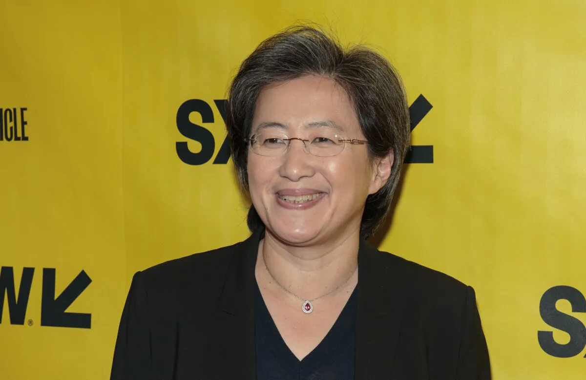 AMD President Dr. Lisa Su arrives on the red carpet for the premiere of the film Alien during day one of The South by Southwest (SXSW) Conference held at the Paramount Theater in Austin, Texas, on March 10, 2017. (Suzanne Cordeiro/AFP via Getty Images)