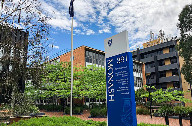 Monash University Faculty of Pharmacy and Pharmaceutical Sciences in Melbourne, Australia. (Wikimedia Commons)