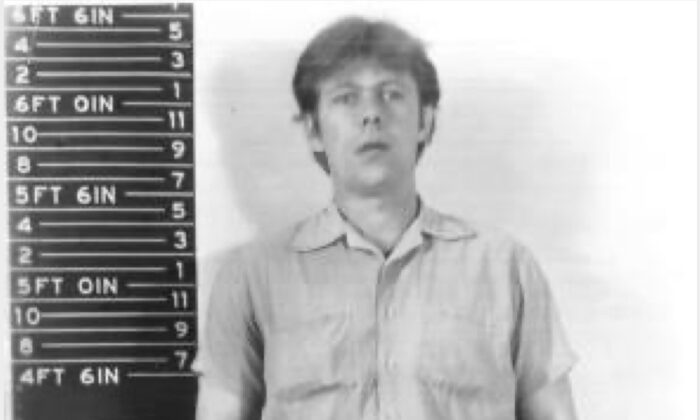 The undated booking photo provided by the Indiana State Police shows Harry Edward Greenwell, the suspect in the "Days Inn" cold case. Police announced the identity of the suspect of the murders during a press conference in Indianapolis, on April 5, 2022. (Indiana State Police via AP)