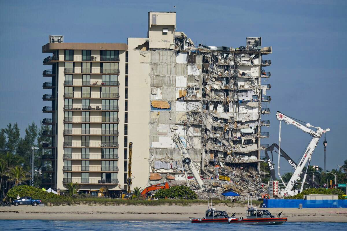 Florida Condo Near Deadly Surfside Collapse Deemed Unsafe, Evacuation