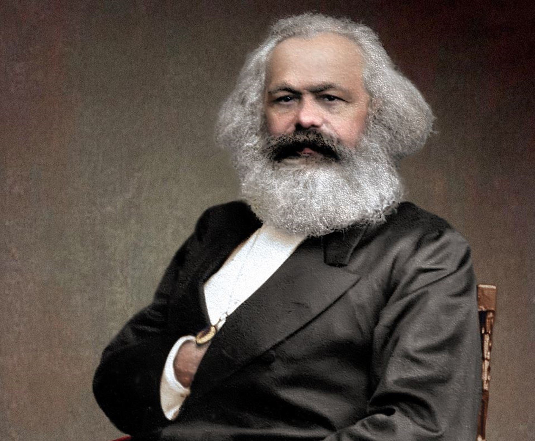 portrait of Karl Marx