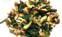Ramp and Mushroom Sauté
