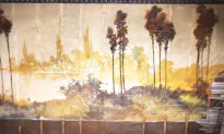 Couple Renovating Dilapidated Old Building Stumble on 60-Foot Century-Old Murals Hidden Behind the Walls