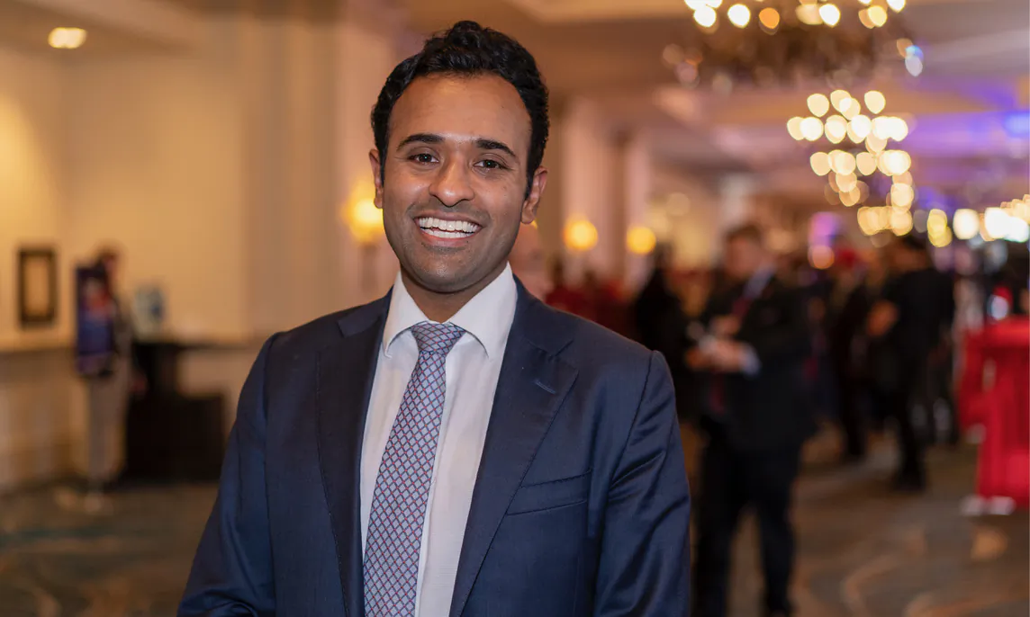 Vivek Ramaswamy. (Tal Atzmon/The Epoch Times)