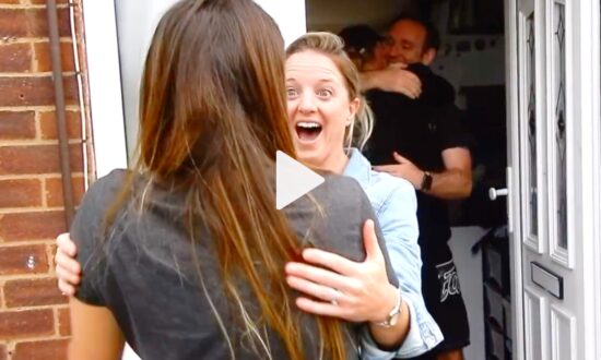 Couple Surprises Family and Friends After 2-Year Absence