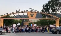 Crowd Protests Disney’s ‘Woke’ Agenda