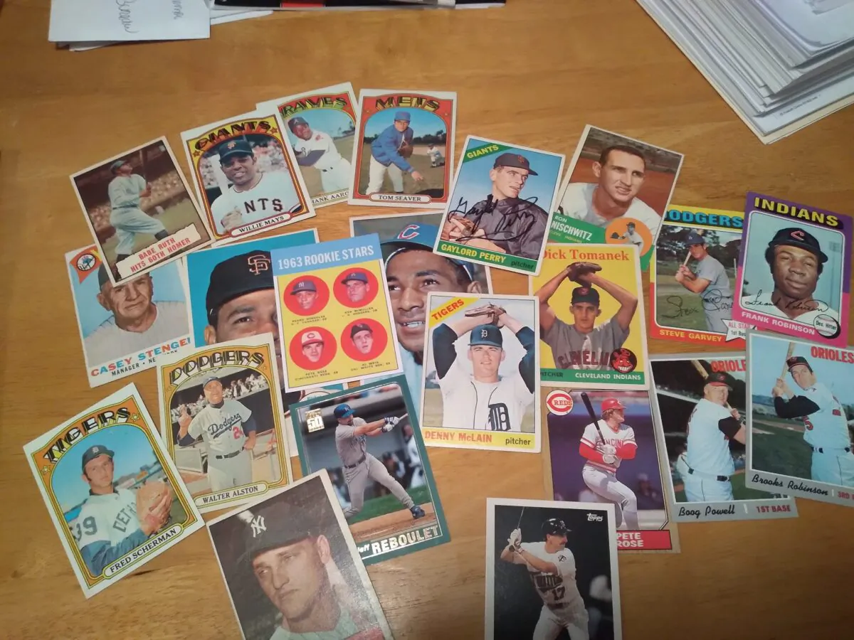 Since 1951, the Topps Co. has produced baseball cards that are a big part of Americana and remain popular with fans and collectors of all ages. After this year, Topps will end its 71-year run and has sold its sports card and collectibles division to Fanatics for a reported $500 million. (Michael Sakal/The Epoch Times) 