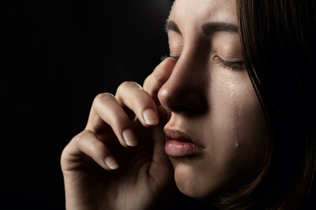 There is a wisdom in letting tears flow and carry away with them some of our grief and stress. (tugol/Shutterstock)