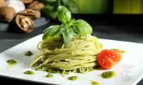 Linguine With Lemon Pesto, Inspired by Dreams of the Amalfi Coast