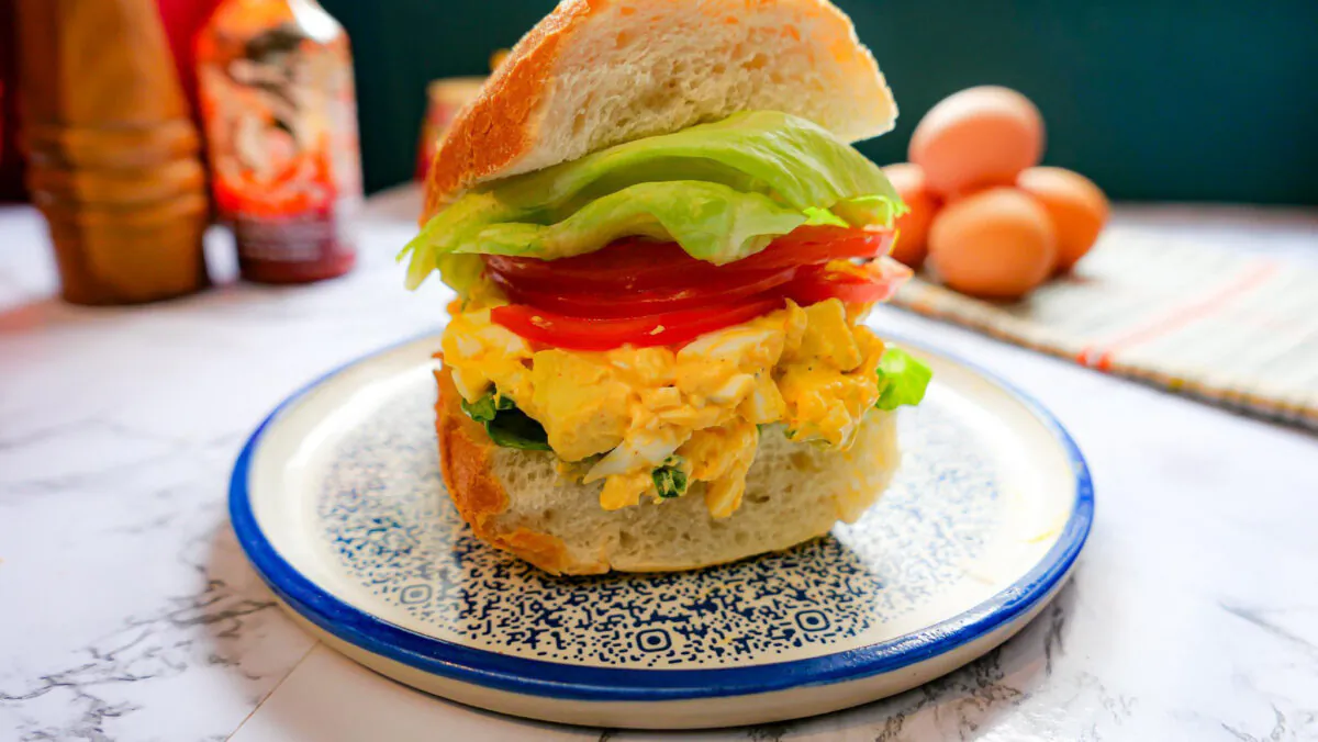 Egg Salad With Sriracha and Avocado. (Jacqui Wedewer/The Daily Meal)