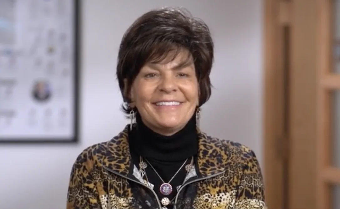 U.S. Rep. Yvette Herrell (R-N.M.) in an interview on NTD's "Capitol Report," on April 8, 2022. (NTD/Screenshot via The Epoch Times)