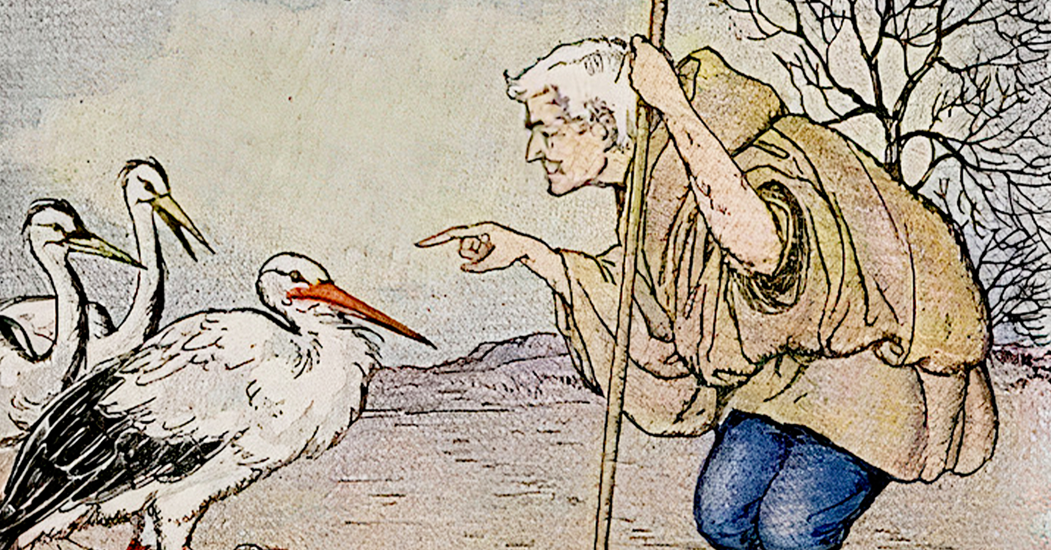 Aesop's Fables: The Farmer and the Stork - Vimarsana News