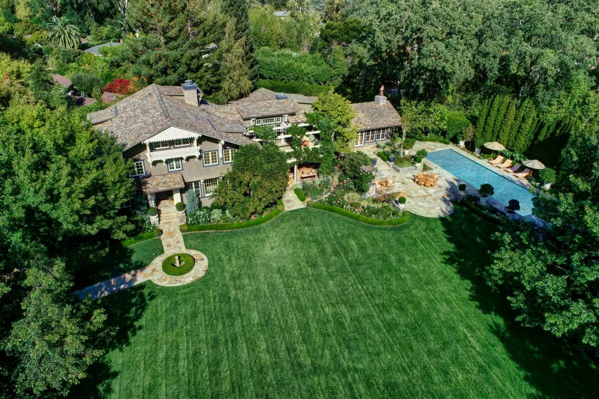Built in 1909 for George and Laura Roe, the estate sits in the heart of Marin County, one of the top 10 most affluent regions in the United States. (Courtesy of Jason Wells Photography and Golden Gate Creative/Tracy McLaughlin)