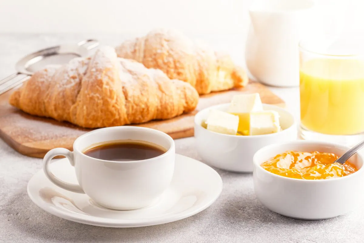 French staples like croissants or pain au Chocolat are essential to mastering le petit déjeuner. (Tatiana Bralnina/Shutterstock)